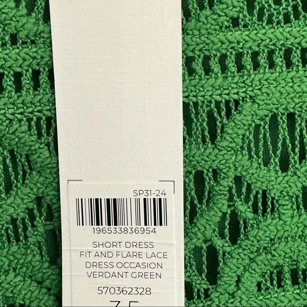 Chico's Vibrant Green Lace Dress - Picture 11 of 11